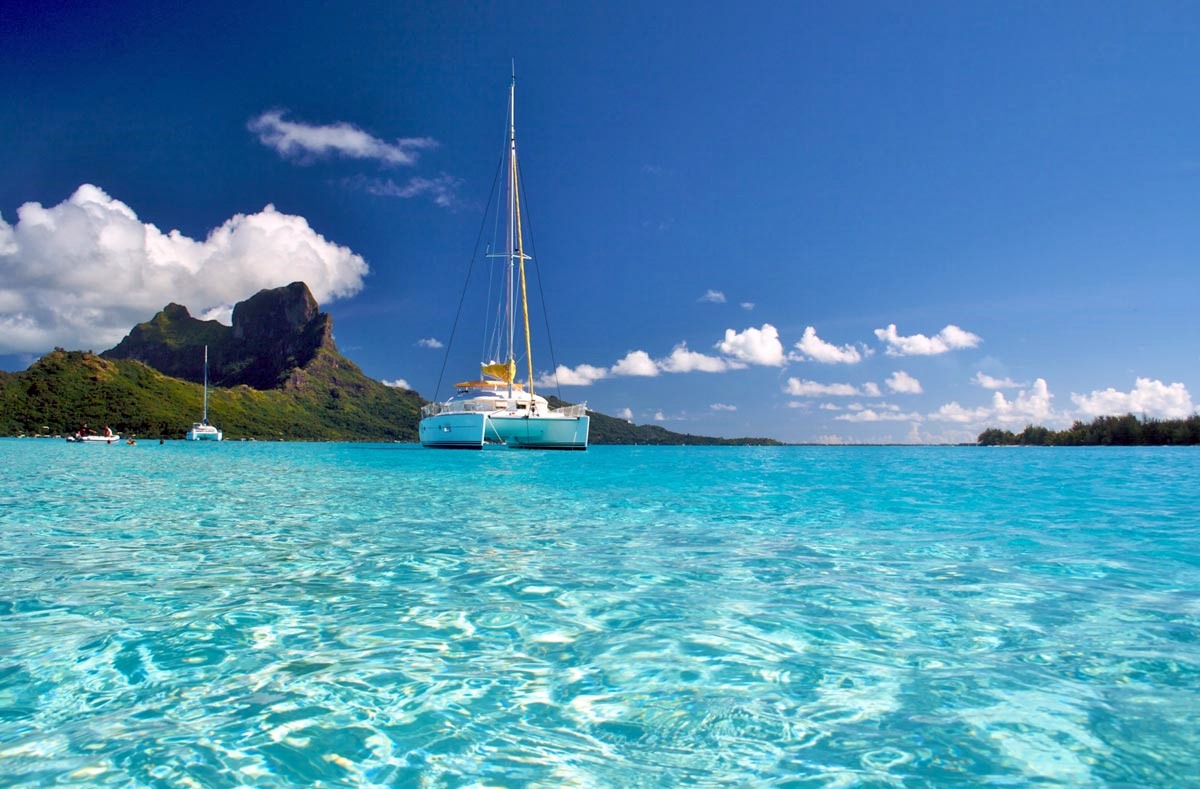 Catamaran Bora Bora Tahaa y Raiatea