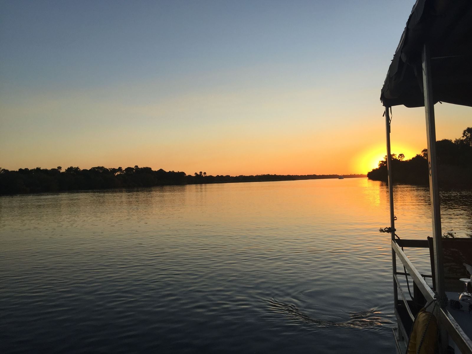 Chundu Island en Victoria Falls