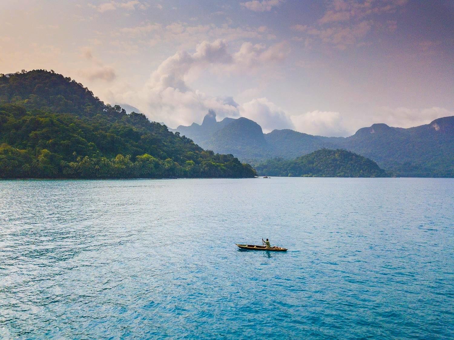 Sundy Praia en Isla Principe