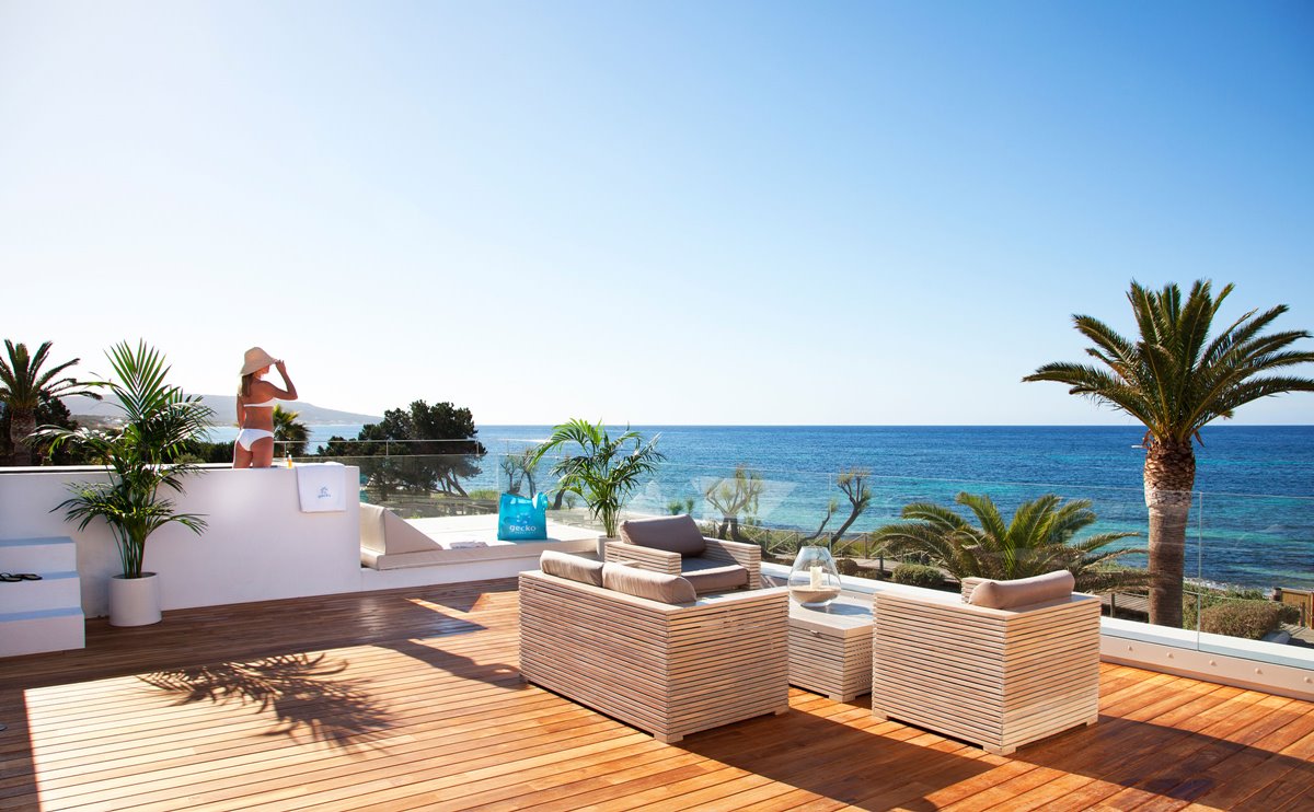 Gecko Hotel and Beach Club en Formentera