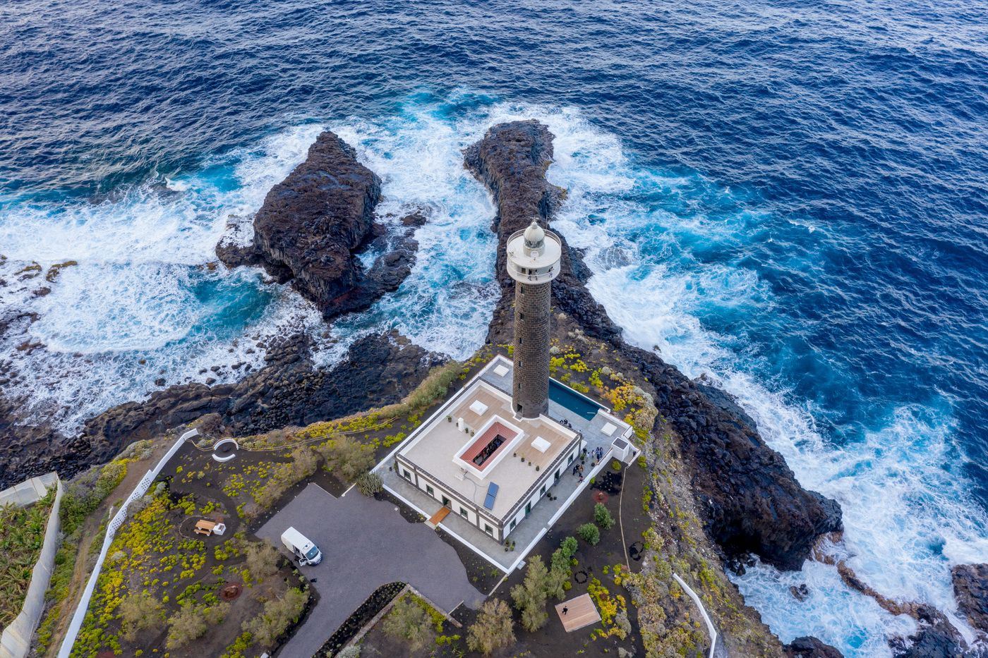 Faro de Punta Cumplida en La Palma