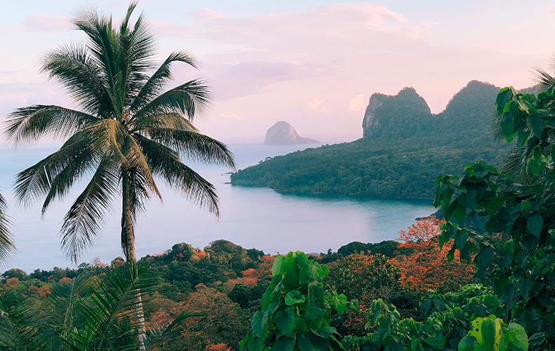 Roca Sundy en Isla Principe