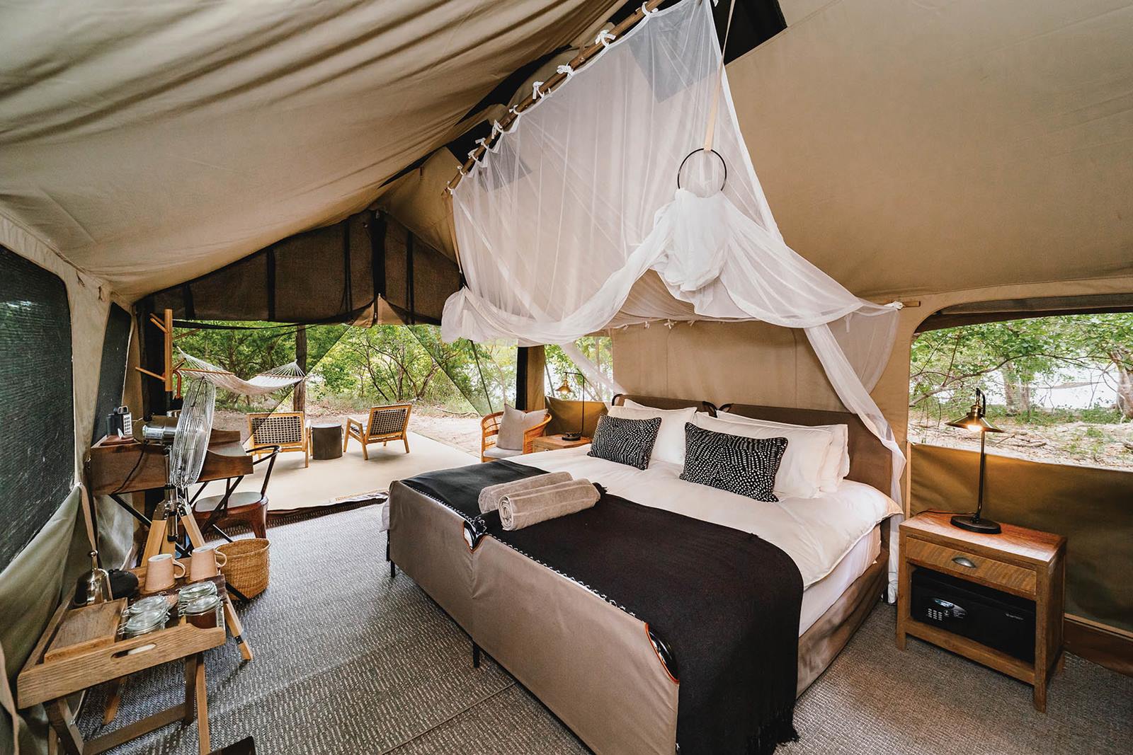 Tsowa Safari Island en Zambezi National Park