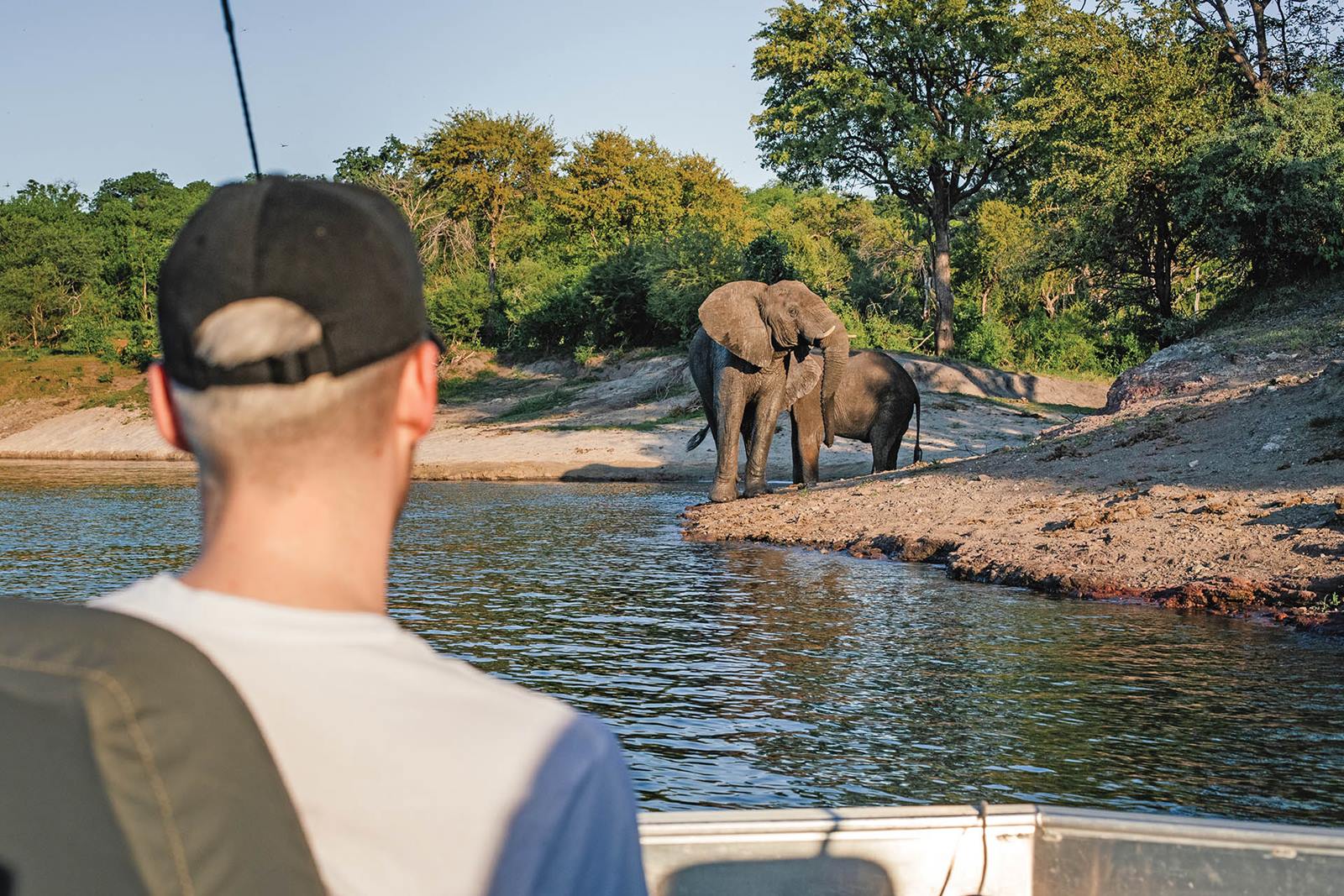 Tsowa Safari Island en Zambezi National Park