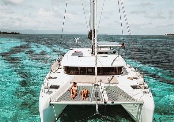 Lagoon 42 en su destino