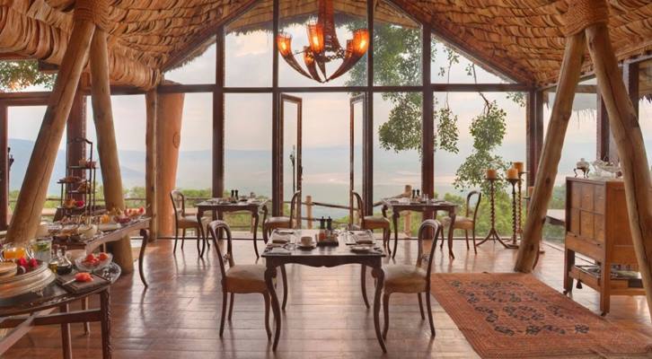 AndBeyond Ngorongoro Crater Lodge