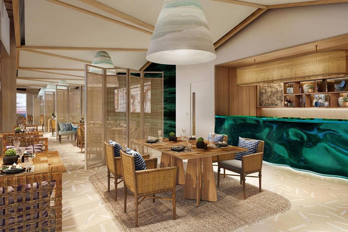 The St Regis Red Resort en mar rojo