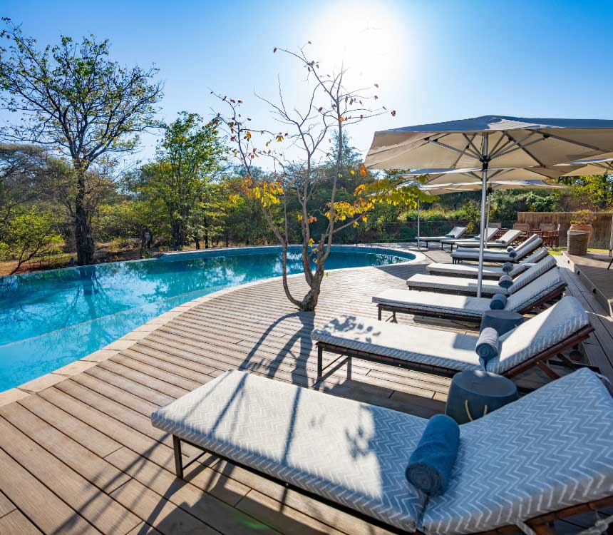 Insika Lodge en Victoria Falls